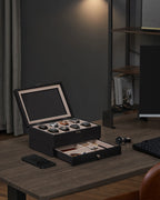 Songmics watch box with 8 slots