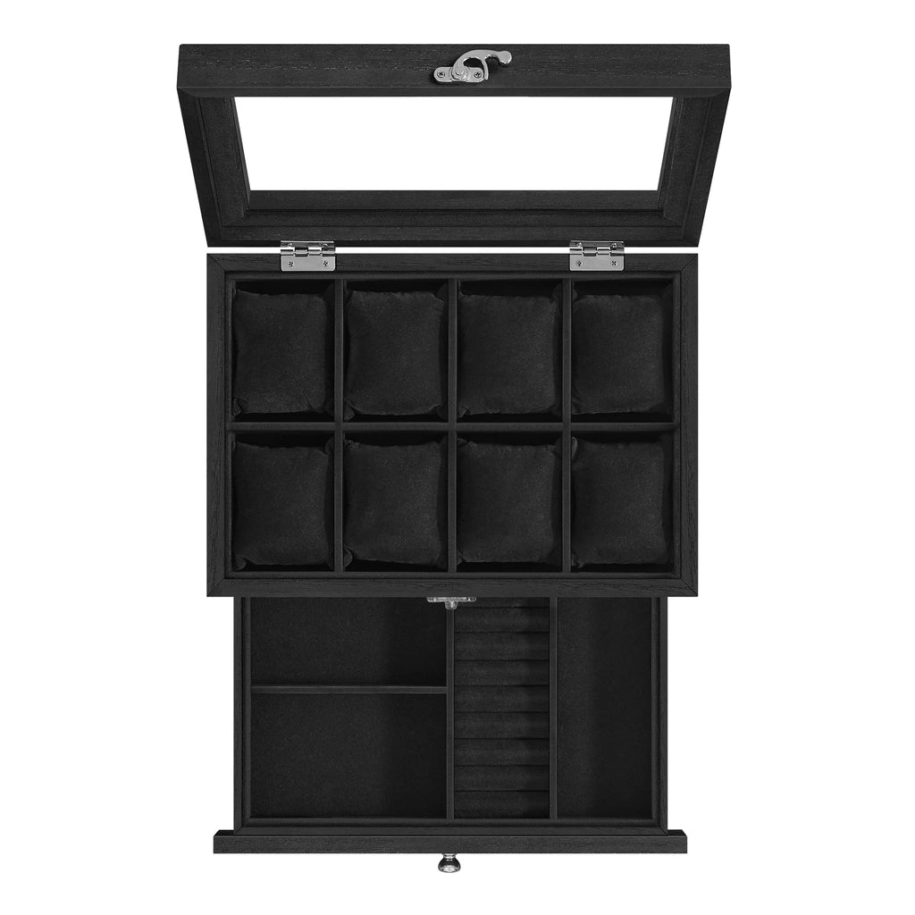 Songmics watch box with 8 slots