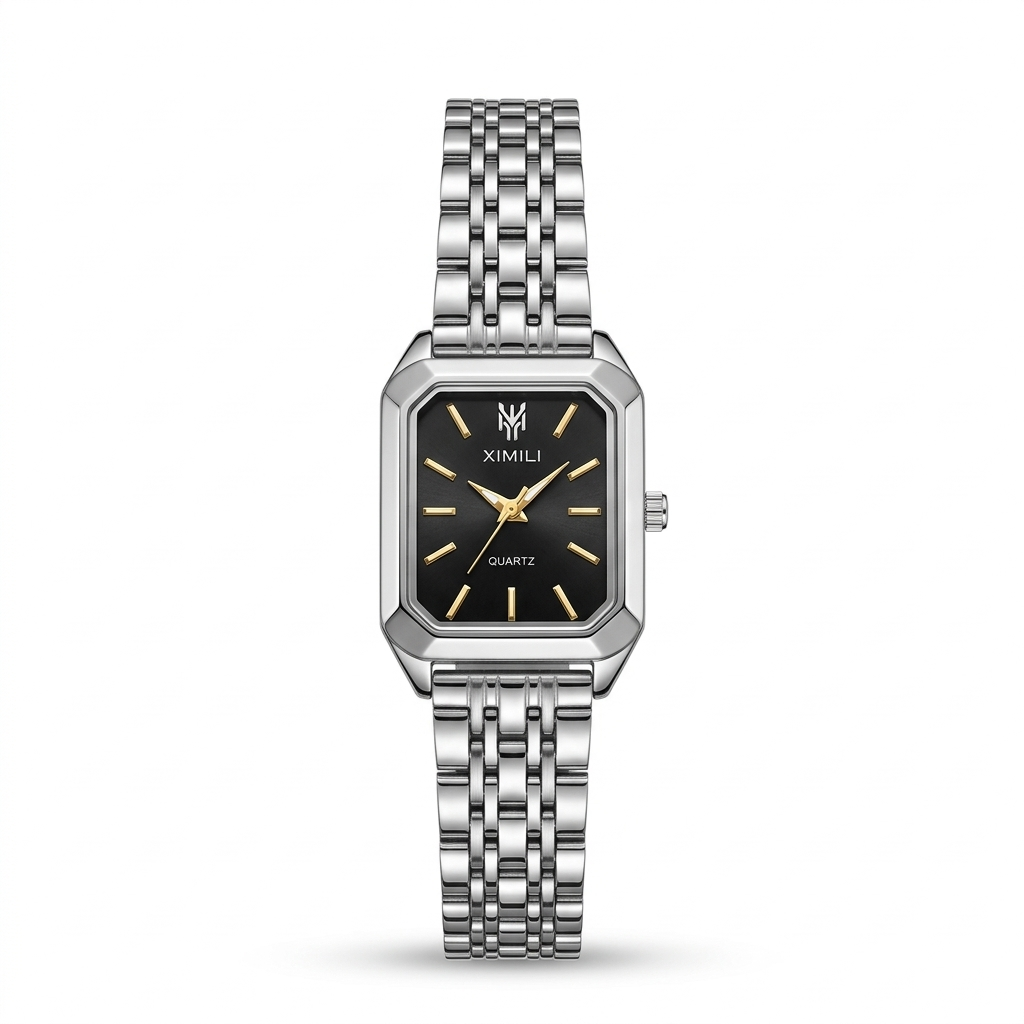 Ladies Luxury Square  Quartz Watch