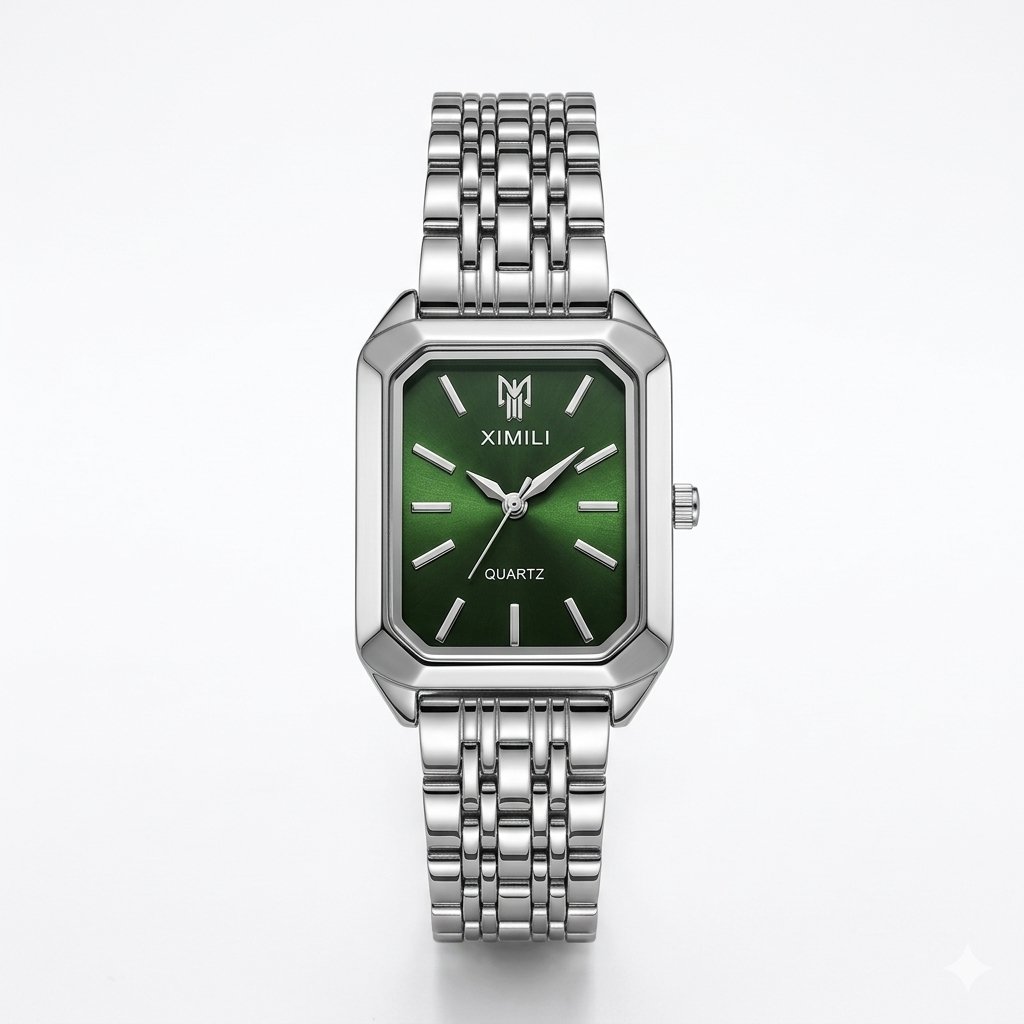 Ladies Luxury Square  Quartz Watch