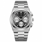 POEDAGAR Steel Classic Man Clock