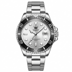 OLEVS  Fine Steel Strap Quartz Wristwatch
