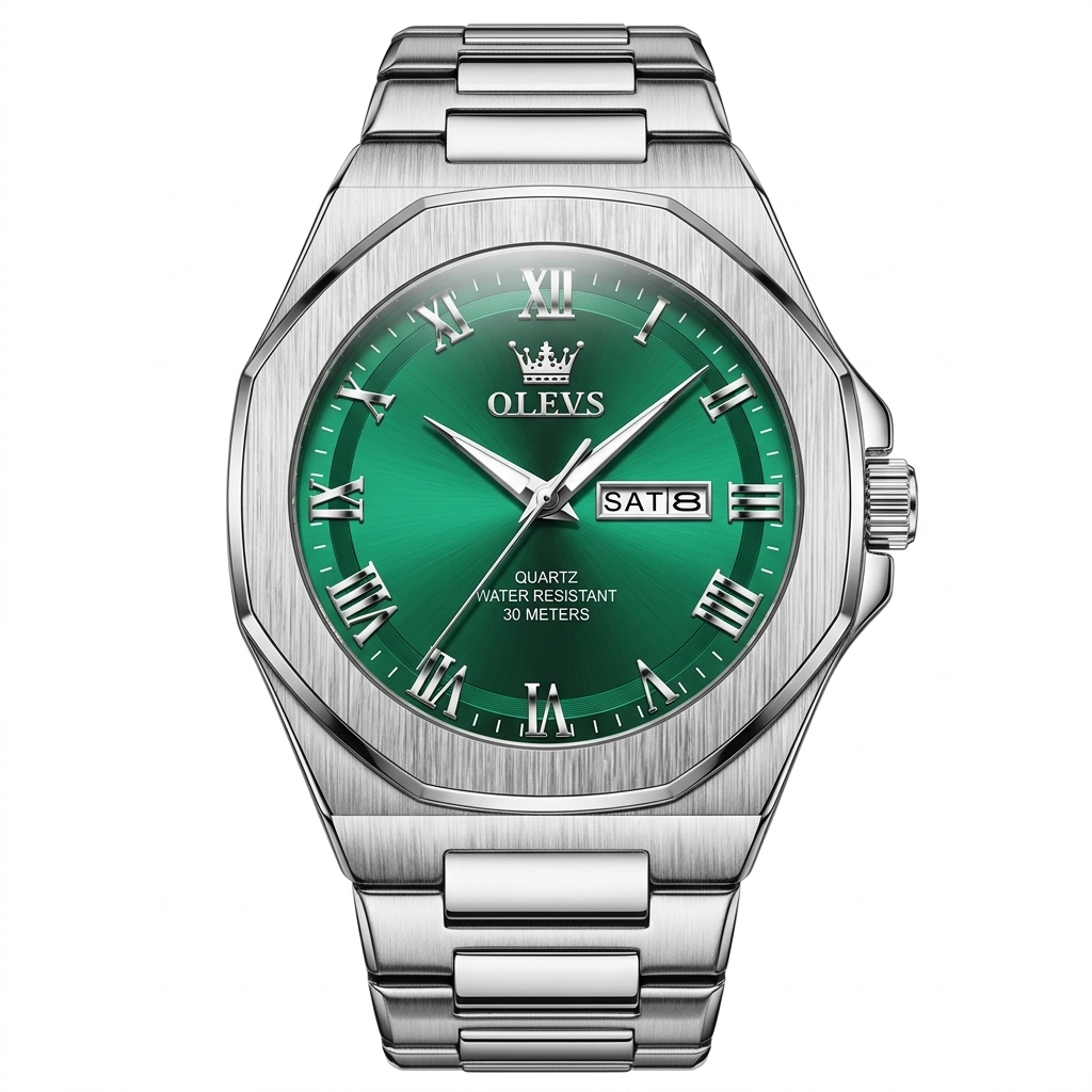 OLEVS New Watch Quartz Watch Week Date