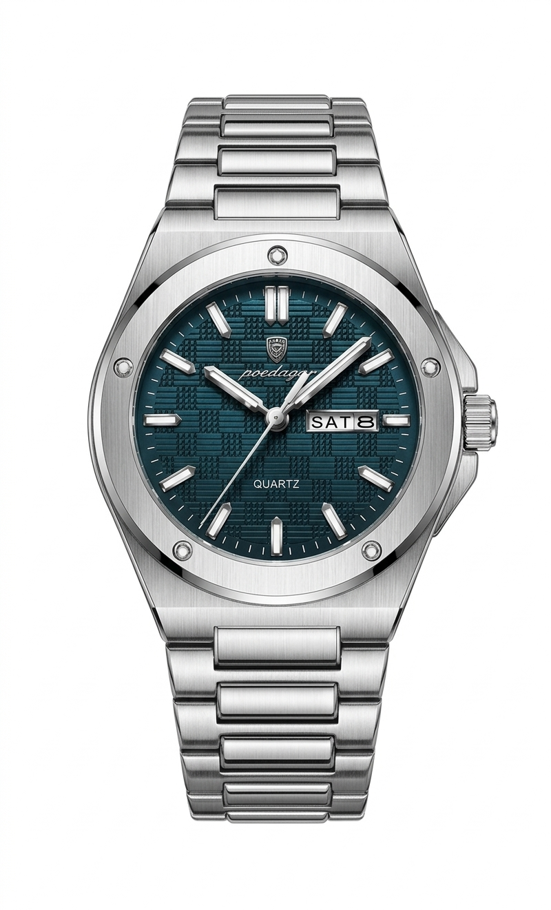 POEDAGAR Clock Quartz Luxury Male Watch