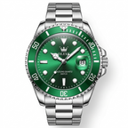 OLEVS  Fine Steel Strap Quartz Wristwatch