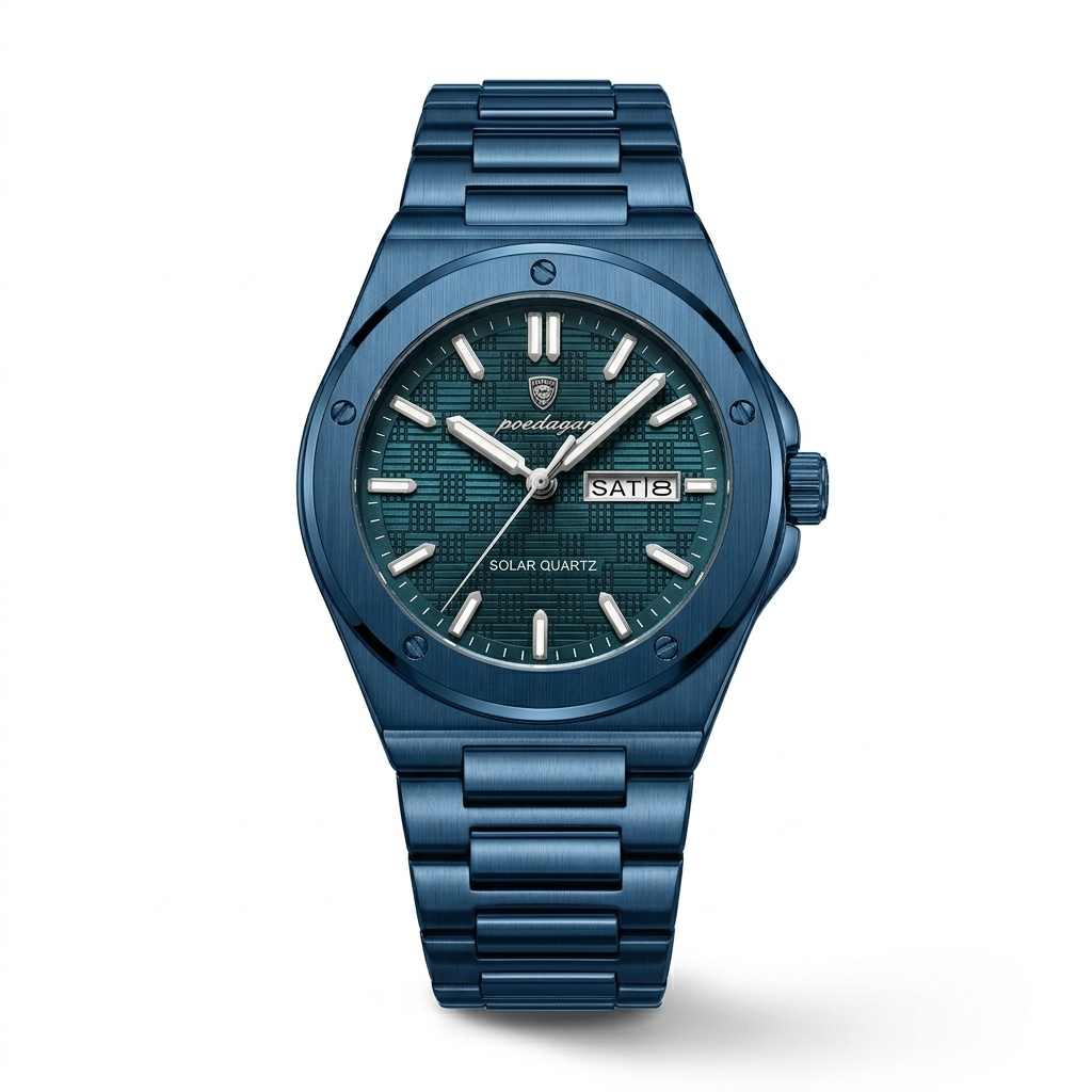 POEDAGAR Clock Quartz Luxury Male Watch