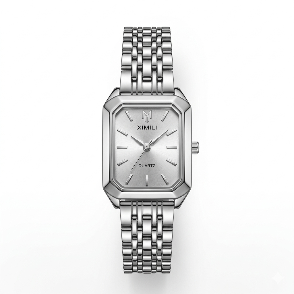 Ladies Luxury Square  Quartz Watch