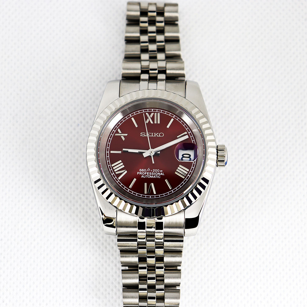Seiko Datejust Mod «Burgundy»