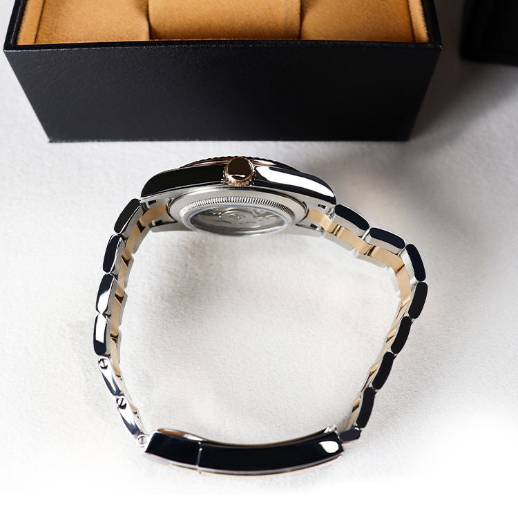 Seiko Datejust Mod Silver Dial Oyster Bracelet