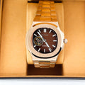 Seiko Mod «Seikonaut» Open Heart Rose Gold