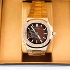 Seiko Mod «Seikonaut» Open Heart Rose Gold