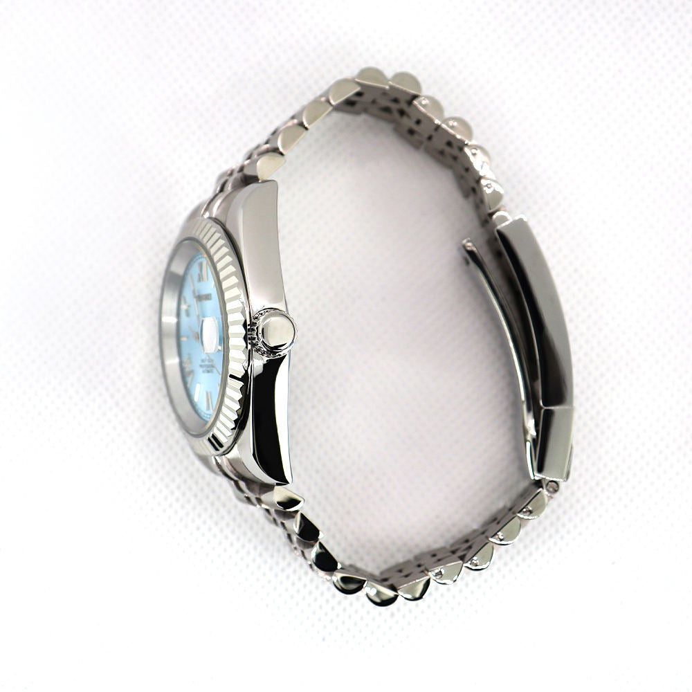 Seiko Day-Just Mod Ice Blue Dial