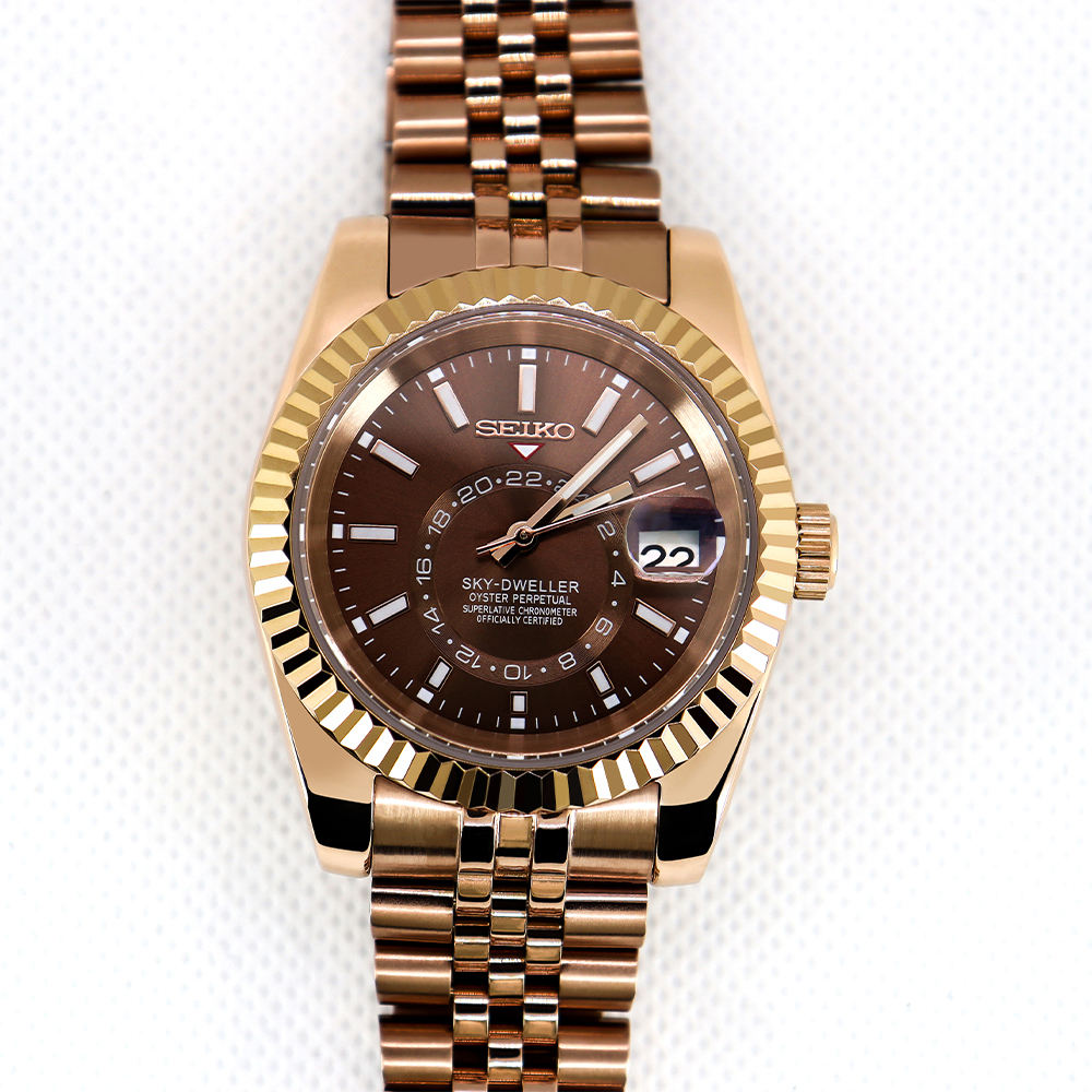 Seiko Sky-Dweller Mod Chocolate Dial