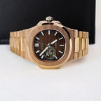 Seiko Mod «Seikonaut» Open Heart Rose Gold