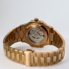 Seiko Mod «Seikonaut» Open Heart Rose Gold