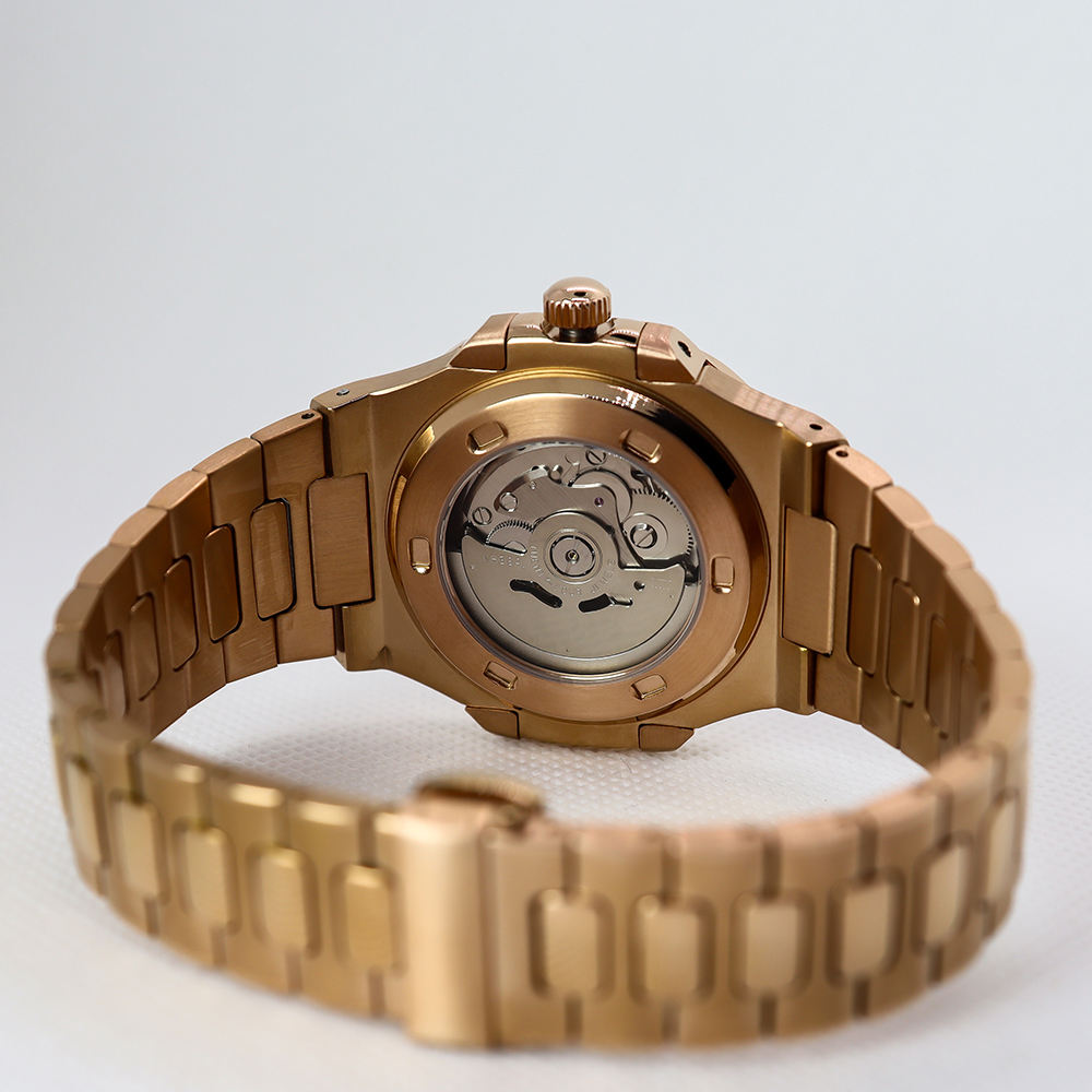 Seiko Mod «Seikonaut» Open Heart Rose Gold