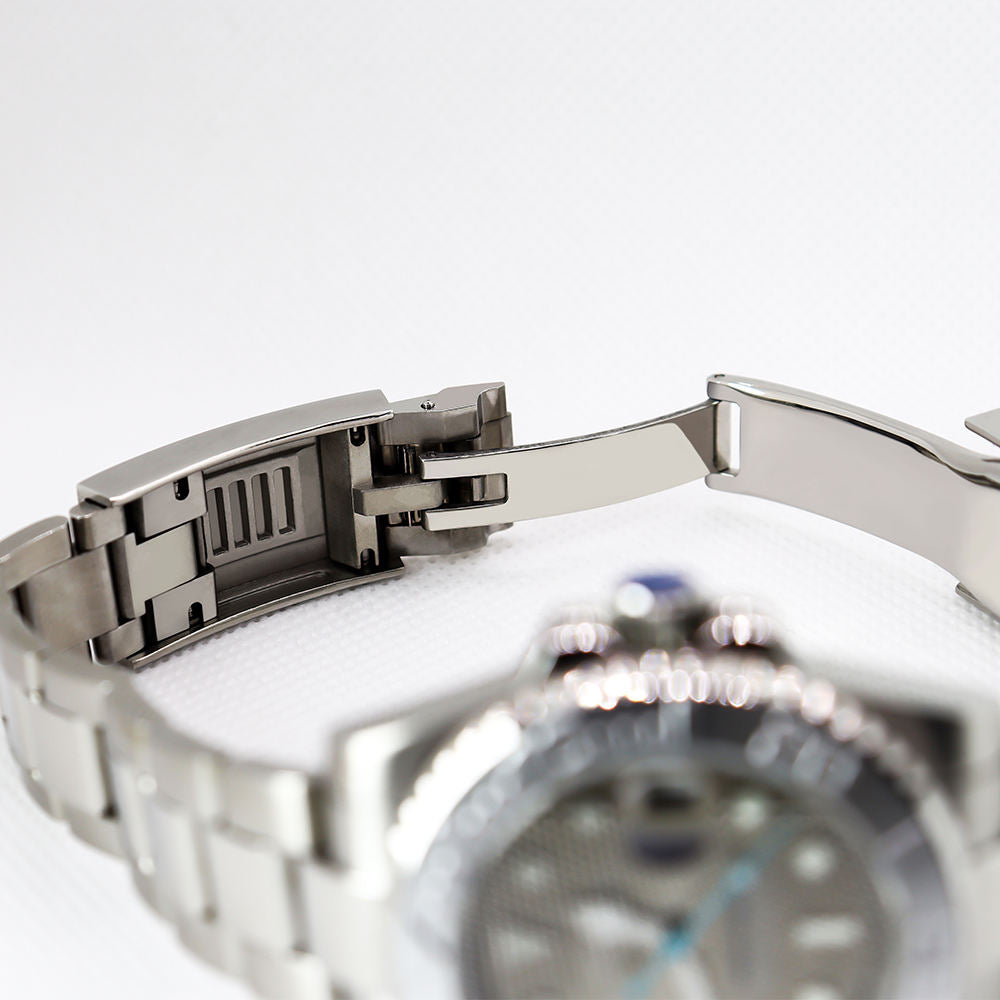 Seiko Yacht-Master Mod Rhodium Dial