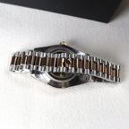 Seiko Datejust Mod Two Tone Chocolate Dial