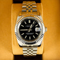 Seiko Datejust Mod Black Dial