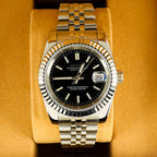 Seiko Datejust Mod Black Dial