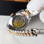 Seiko Datejust Mod Two Tone Chocolate Dial