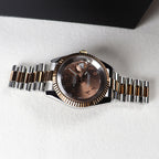 Seiko Datejust Chocolate Arabic Build