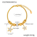 Stainless Steel Heart Charm Bracelets For Women