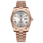 NIBOSI Quartz Men Watch Steel Male Clock