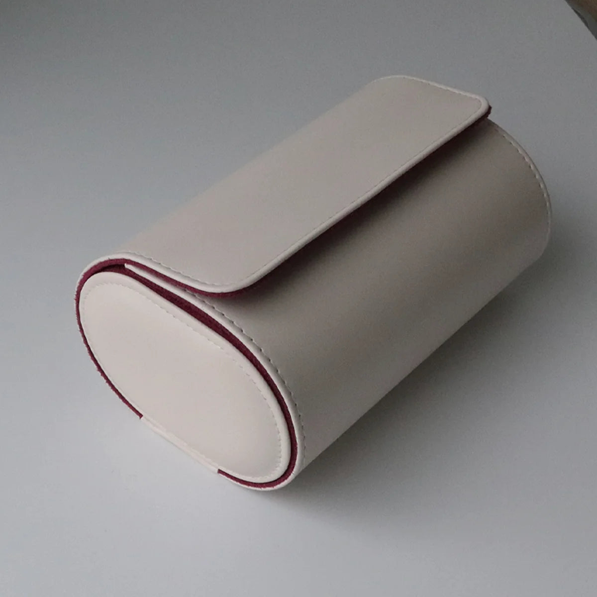 Watch Roll Travel Case Portable Vintage Leather