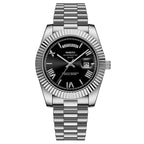 NIBOSI Quartz Men Watch Steel Male Clock