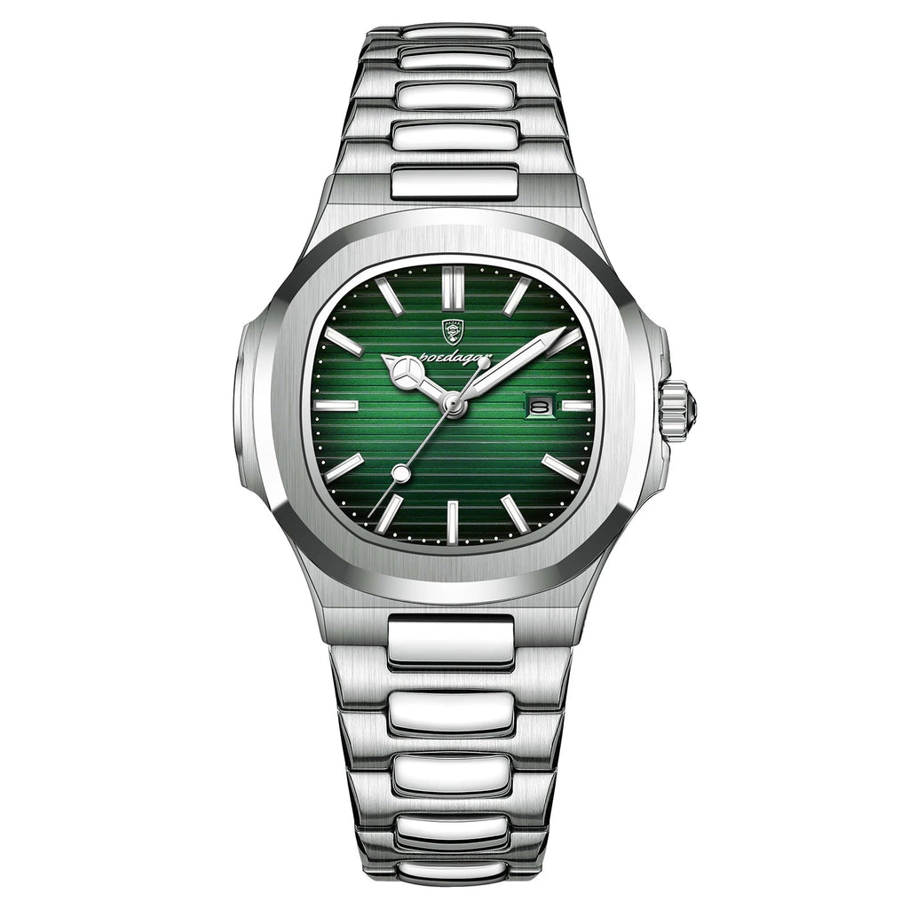 POEDAGAR Wristwatch Steel Quartz Watch