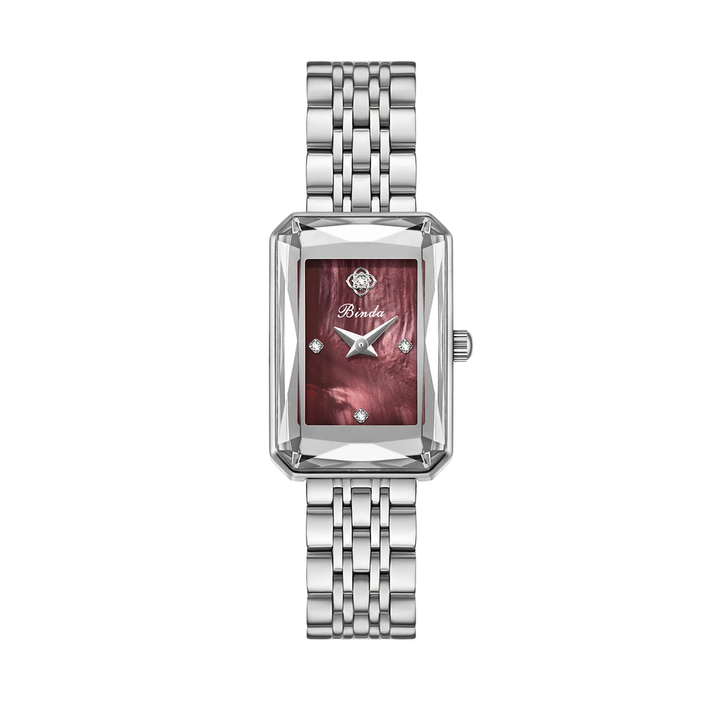 Binda Luxury Brand women Watch Waterproof Luminous Stainless Steel