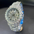Hot Sell Rose Ice Watch For Men Brand MISSFOX Hip Hop Full Diamond